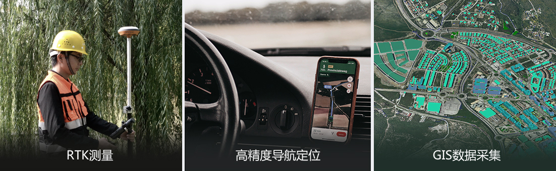 適用于RTK測量、高精度導航定位、GIS數(shù)據(jù)采集